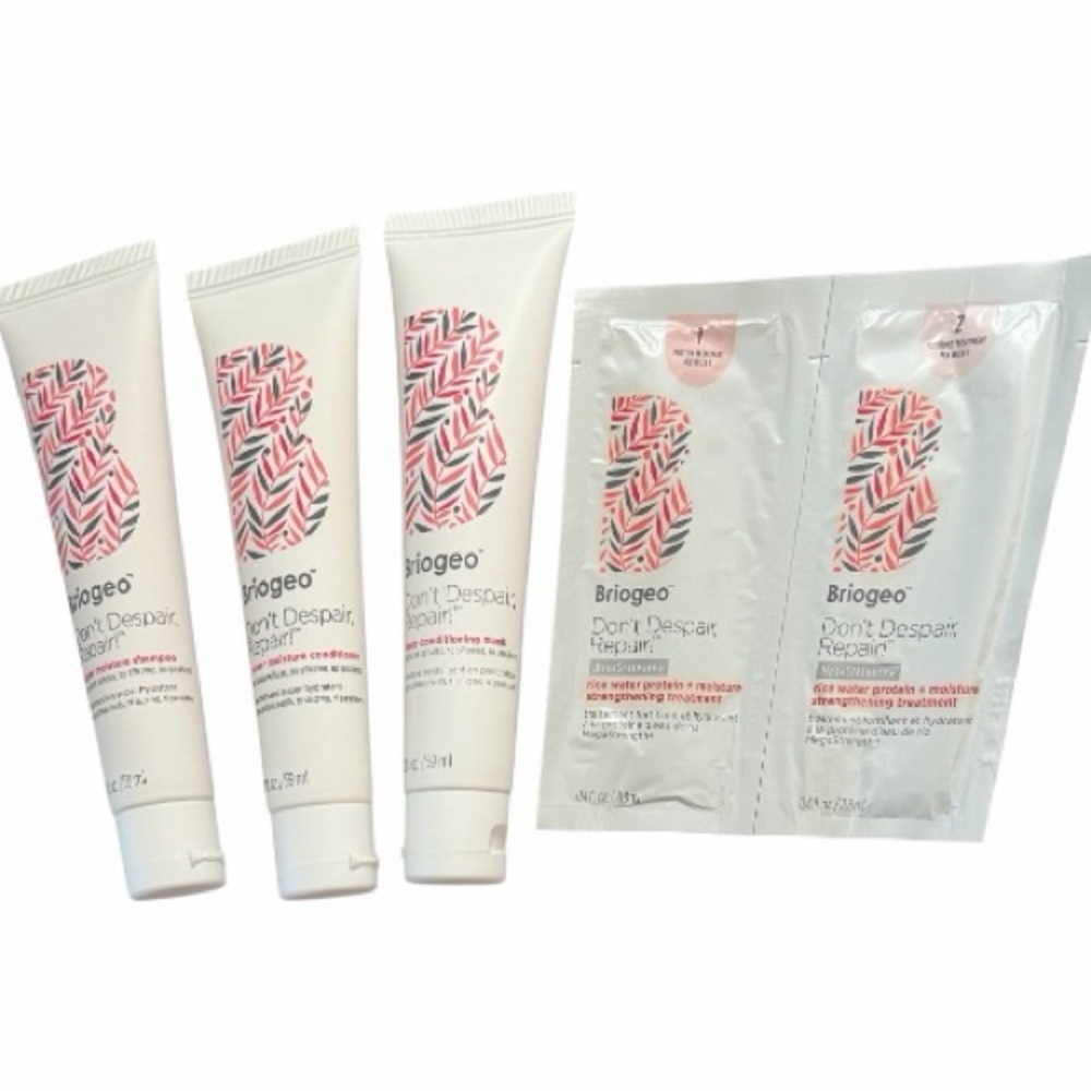 New Briogeo Don’t Despair Repair Travel Set + Mask & Mega Strength Treatment